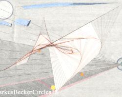 DRUCK; "Flug zum Mittelpunkt der Welt", Größe: DIN A4,